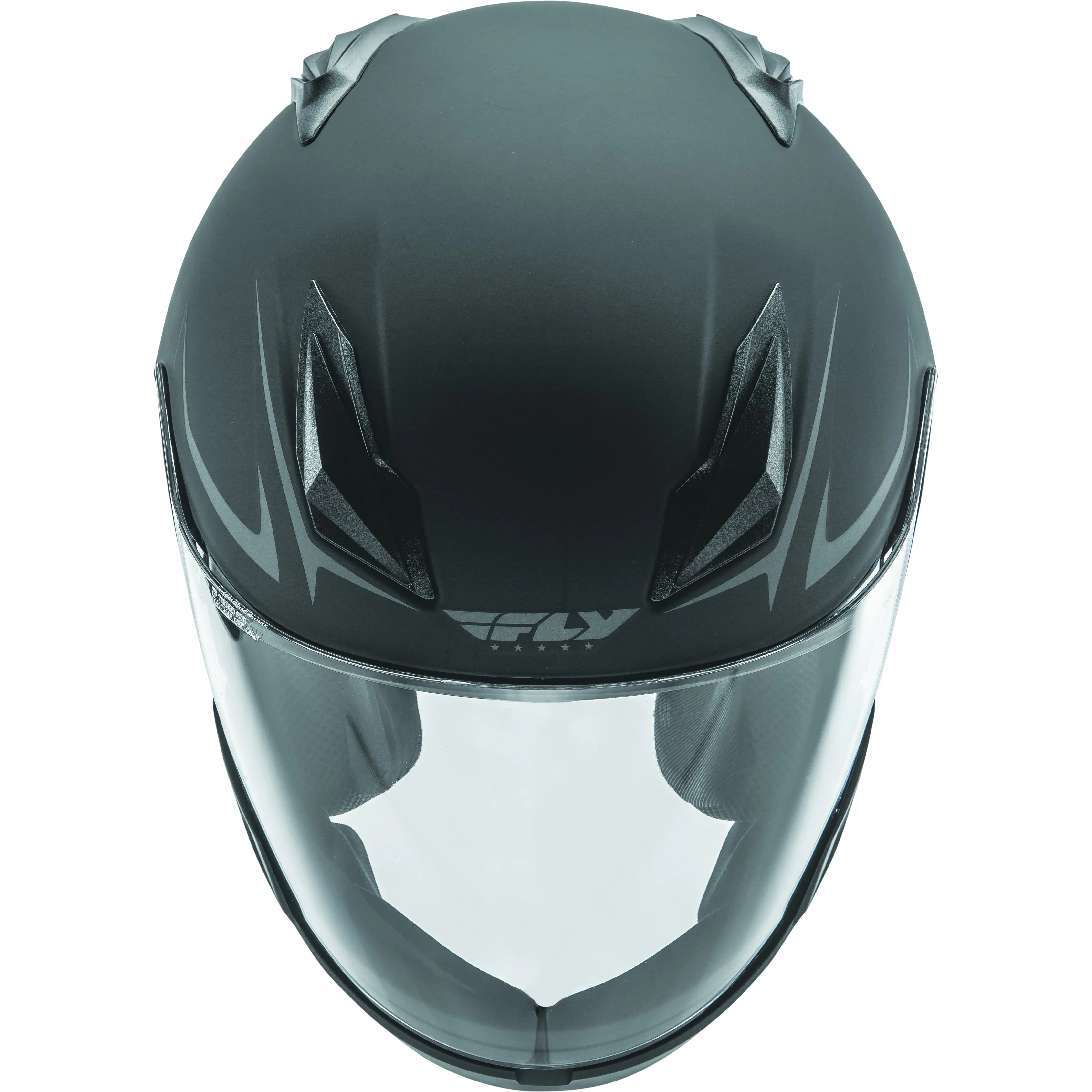 FLY RACING TOURIST VISTA HELMET MATTE BLACK/SILVER