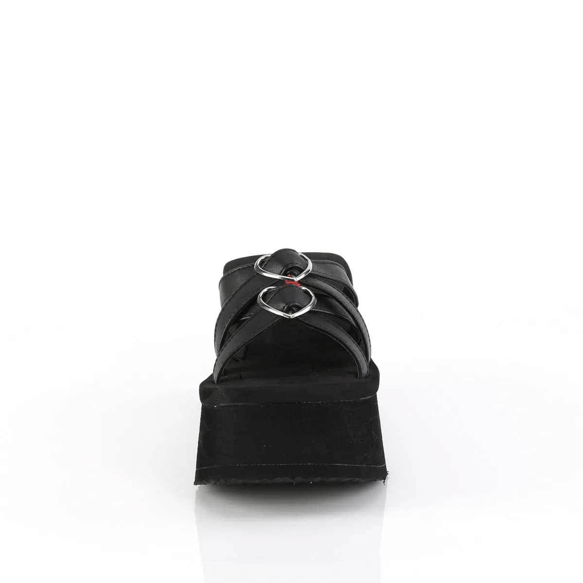 FUNN-15  Black Vegan Leather