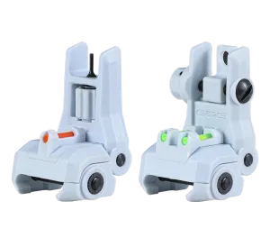 G&G Dual-Profile Fiber Optic Flip-up Sight - Macaron Blue