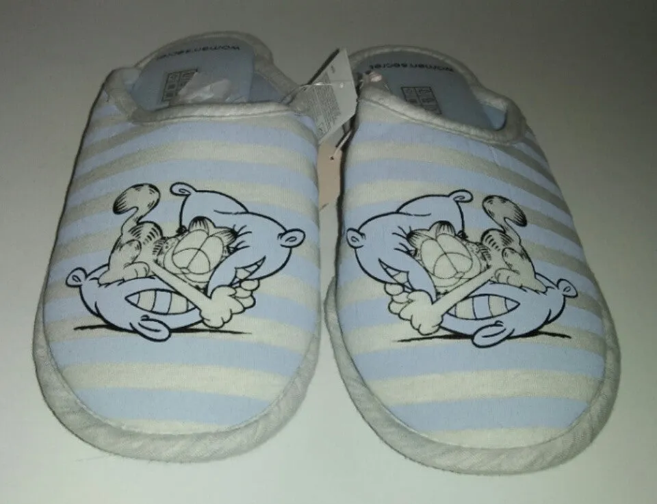 Garfield Slippers Women'secret Blue