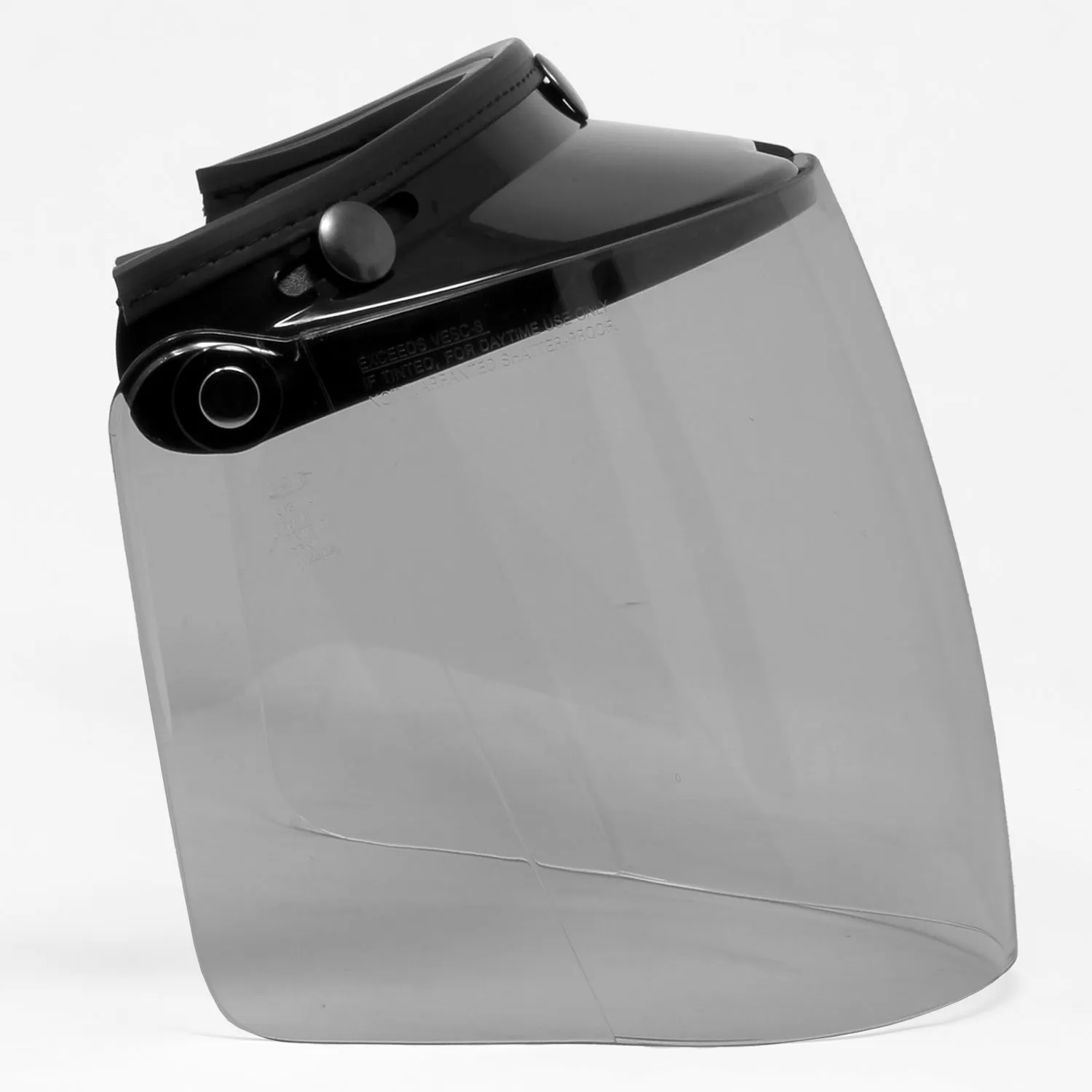 GDM Rebel 3-Snap Flip-up Shield Visor (Light Smoke)