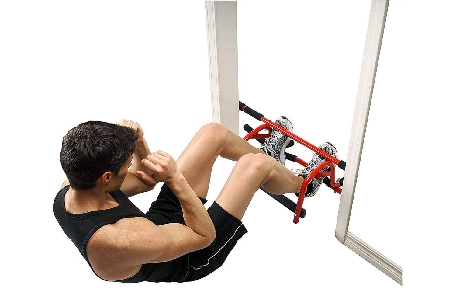 GOFIT NO SCREW STABLE DOOR CHIN UP BAR MULTI USE CHIN UP STATION