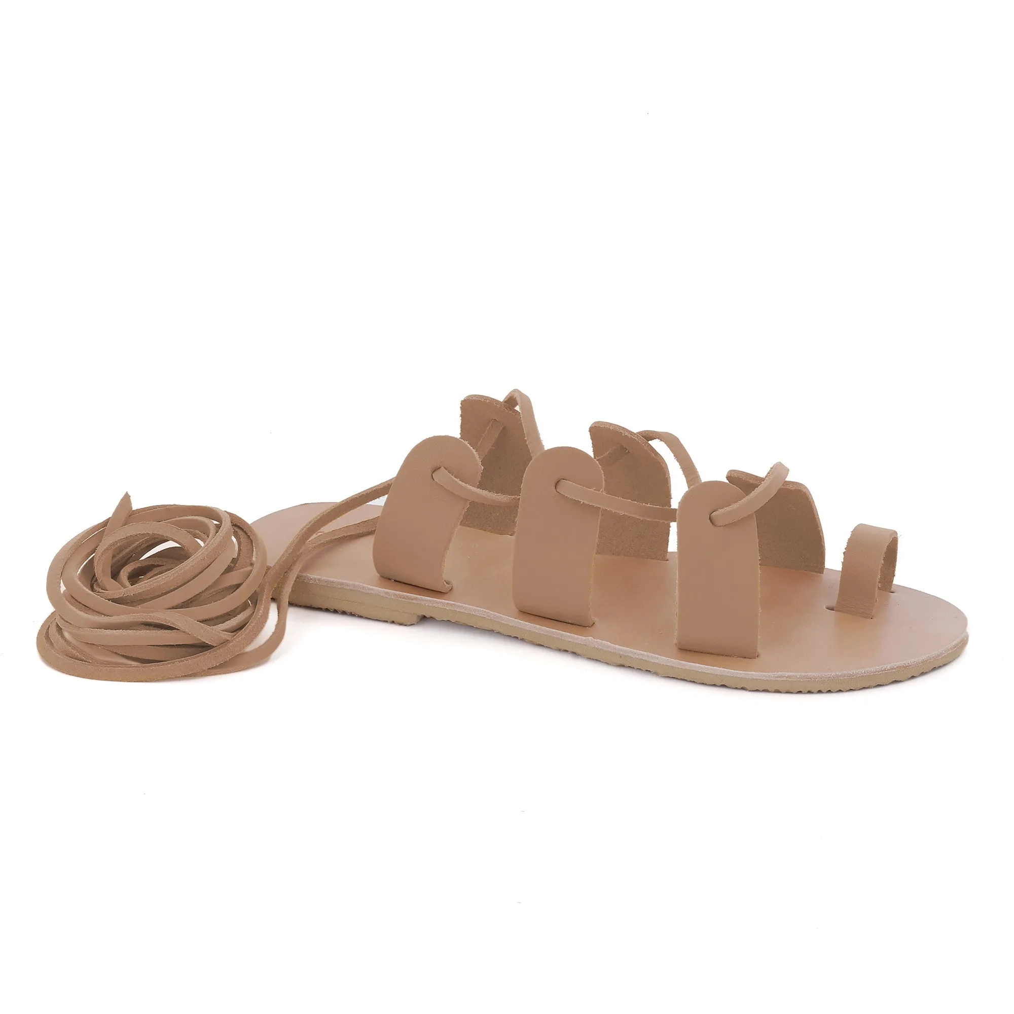 Greek Leather Sandals 'Terpsichore'