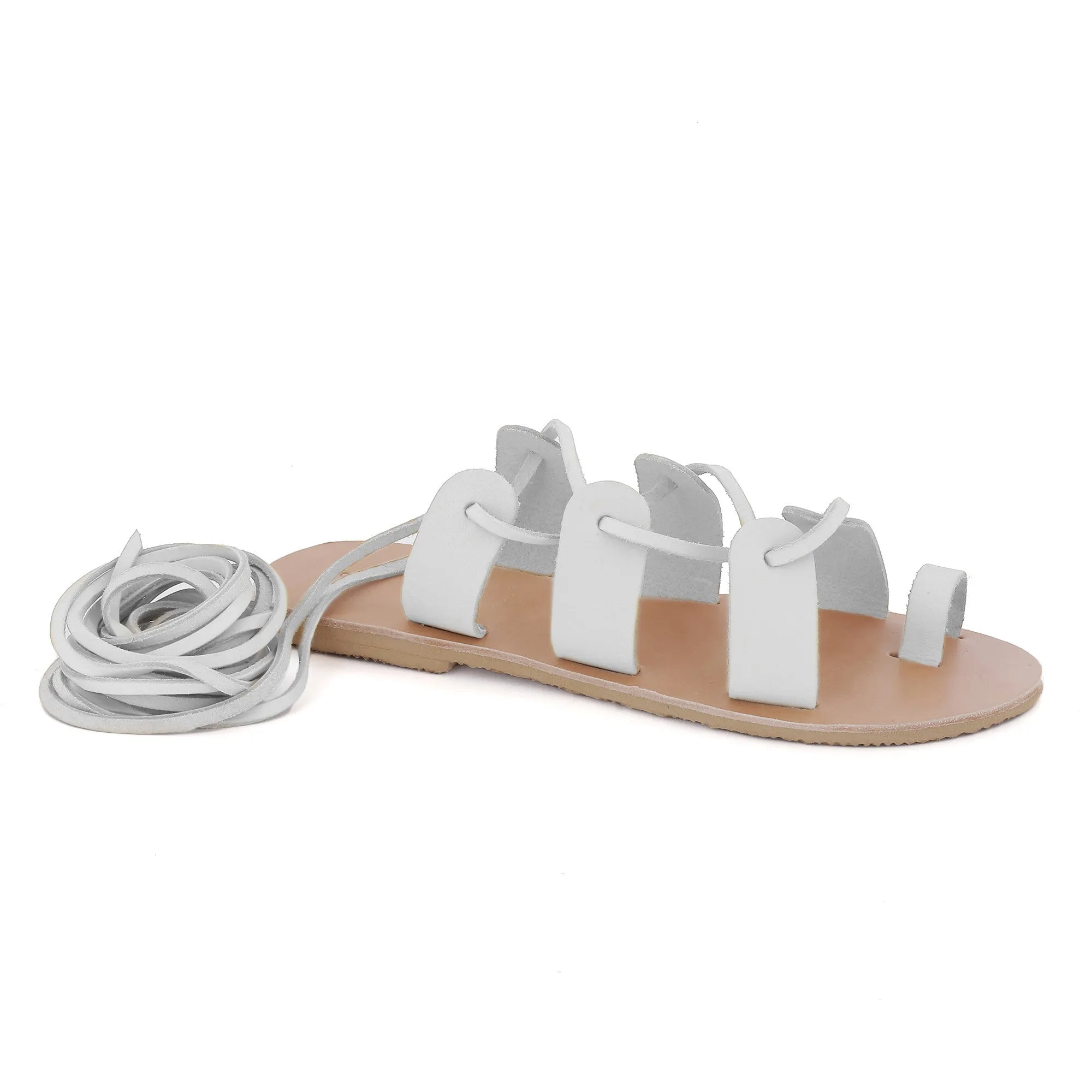 Greek Leather Sandals 'Terpsichore'
