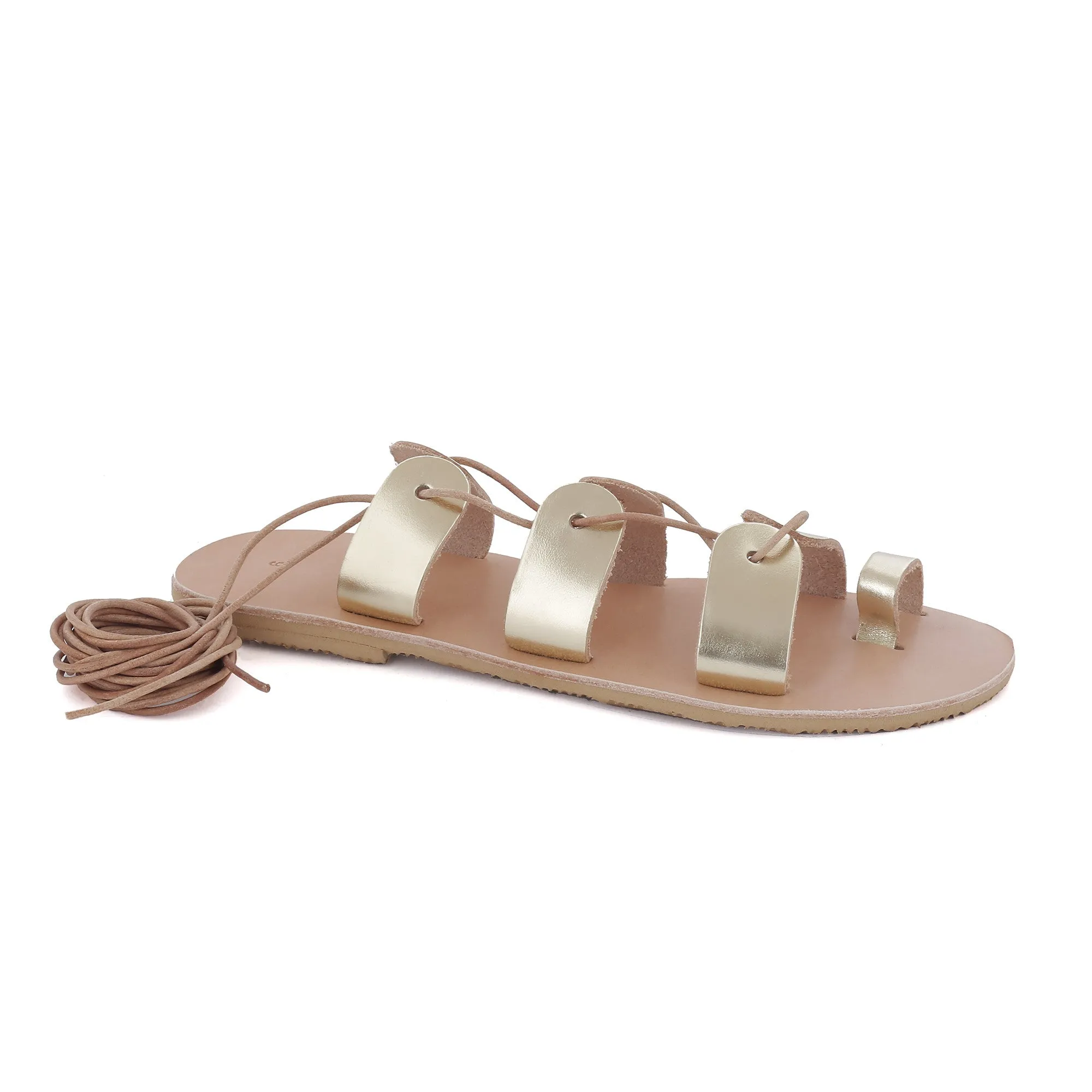 Greek Leather Sandals 'Terpsichore'