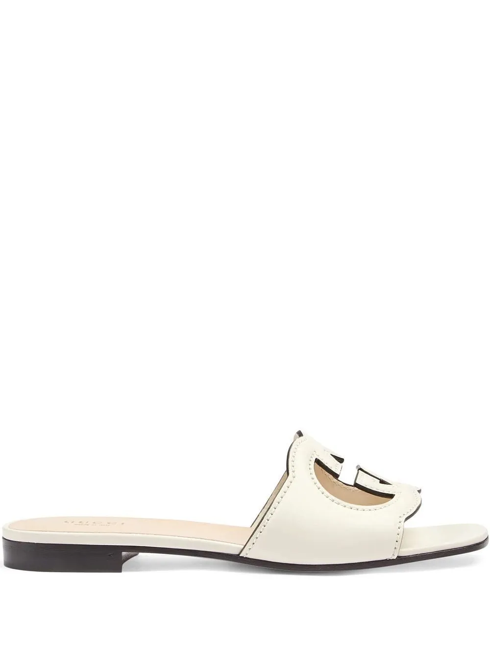 Gucci cut leather sandals