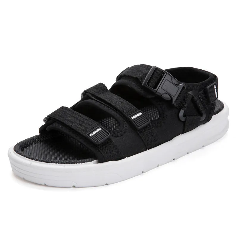 INSTOCK- Men's summer new rubber thick-soled slippers