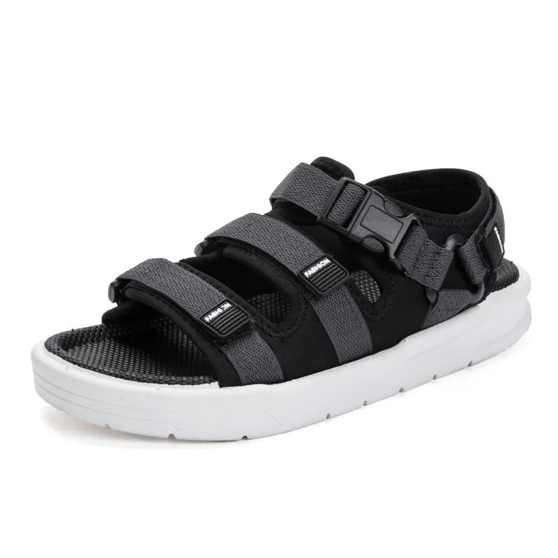 INSTOCK- Men's summer new rubber thick-soled slippers