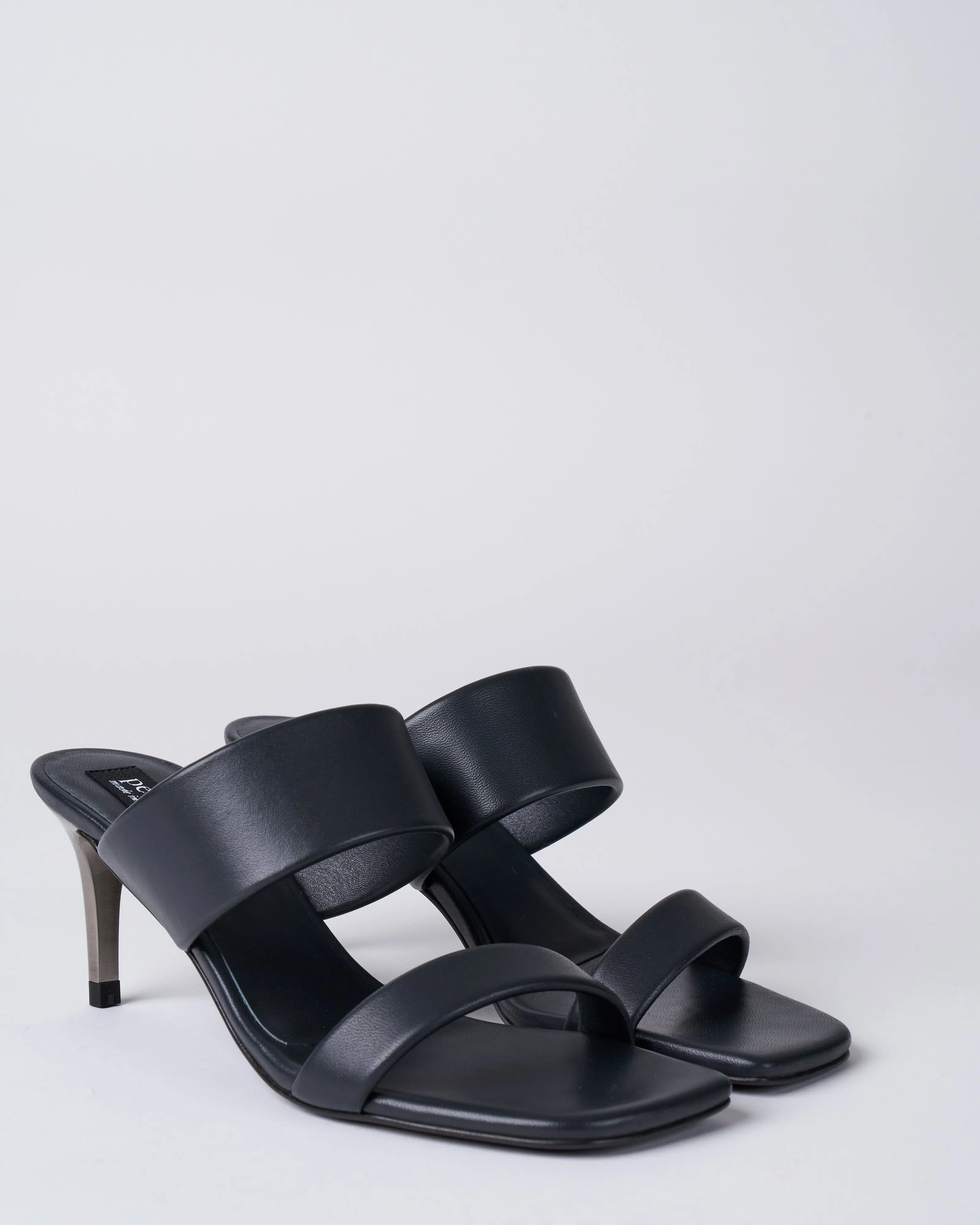italica heel - off black nappa