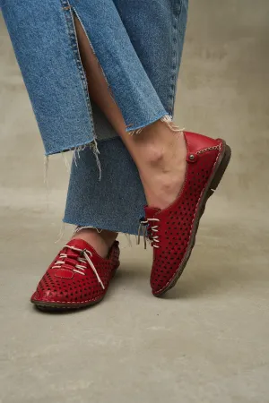 JABIN Leather - Red