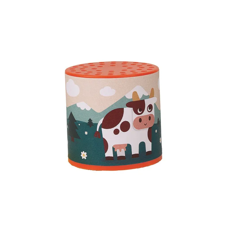 Janod Pocket Noisemaker (Moo - Orange)