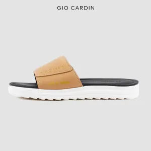JUDE SLIDES | MOCA / MOCA / WHITE | UNISEX