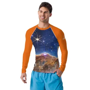 JWST Carina Nebula Straight Cut Rash Guard
