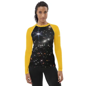 JWST SMACS 0723 Deep Field Galaxy Cluster Fitted/Curvy Rash Guard