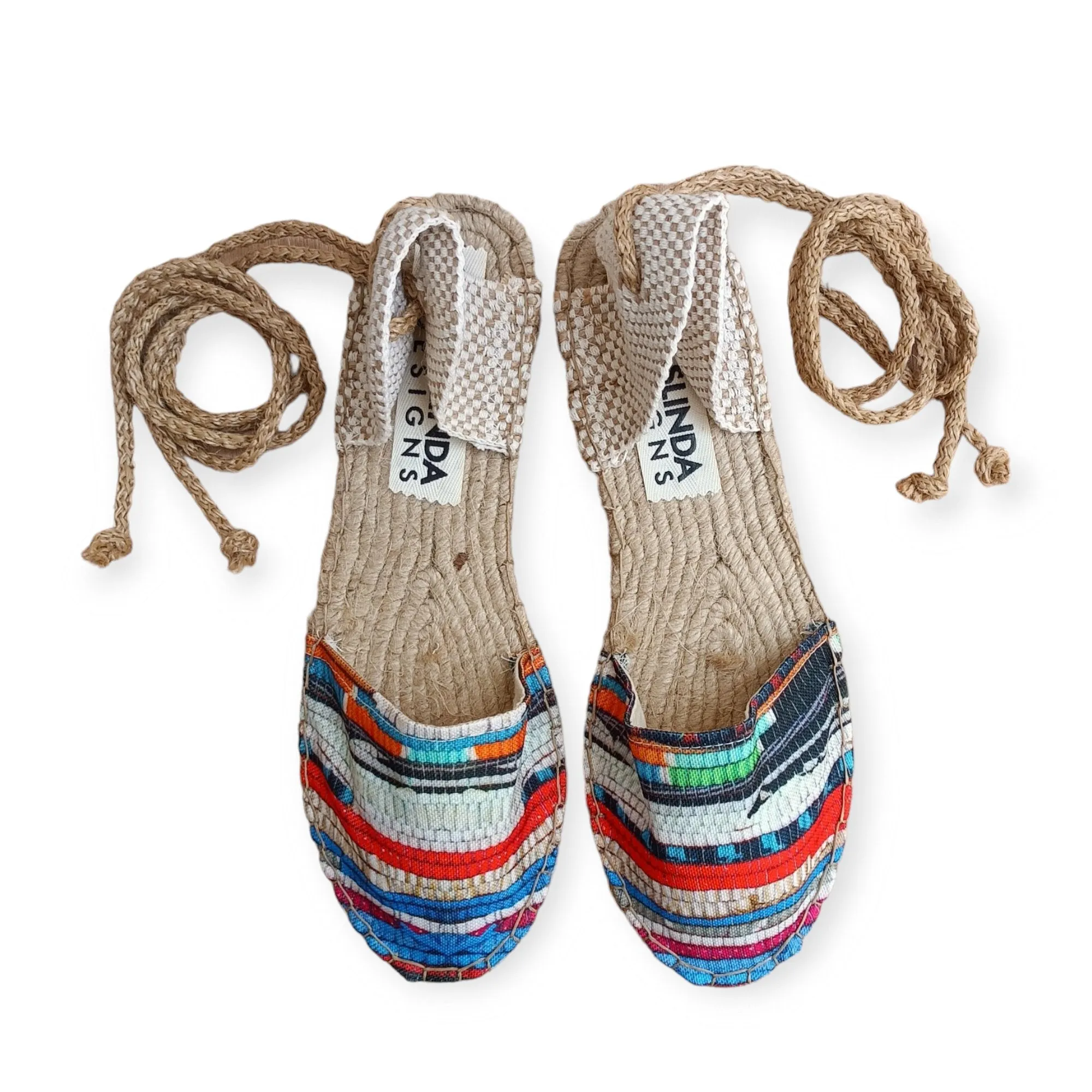 Kilim Print Colorful Espadrilles