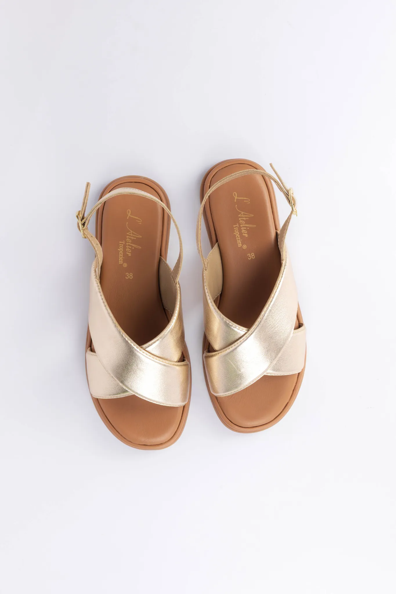 LAURA SANDALS - GOLD