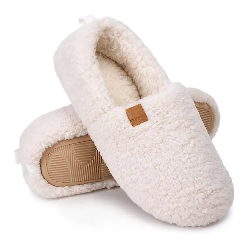 Lightweight Slipon Fuzzy Slippers