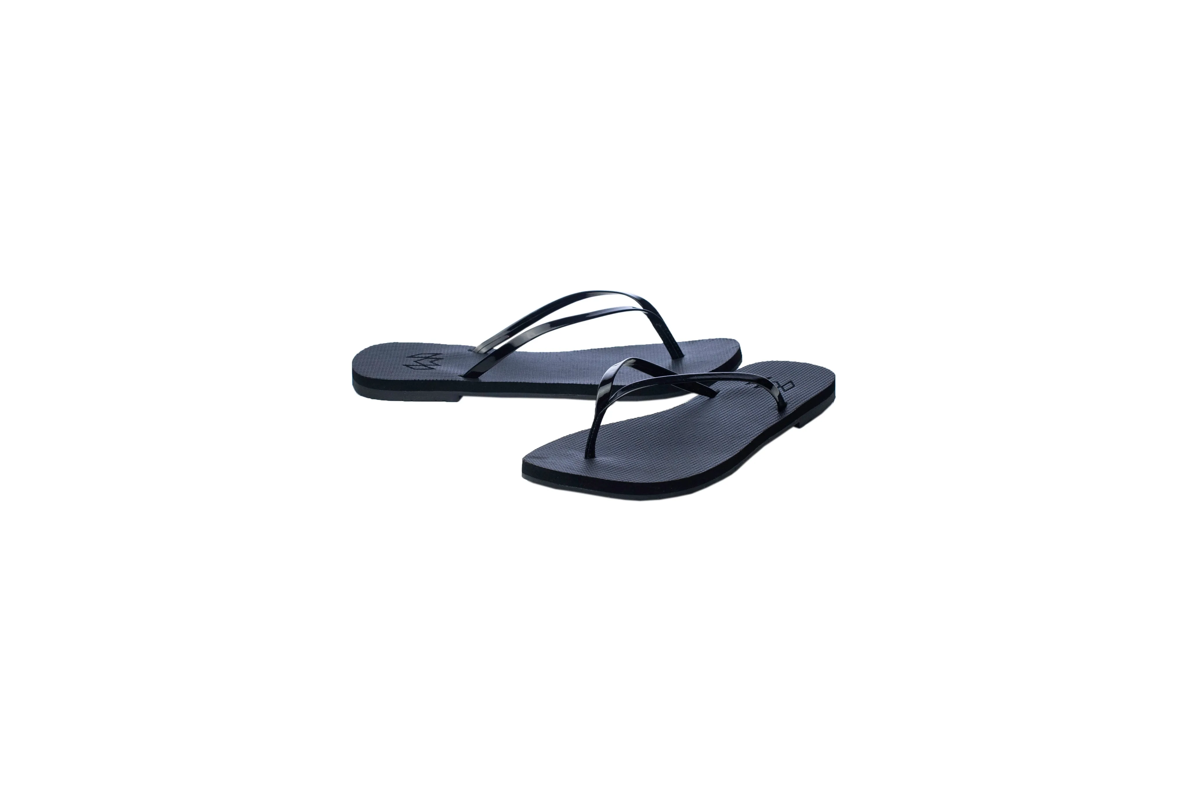 Malvados Lux Noir Flip Flops