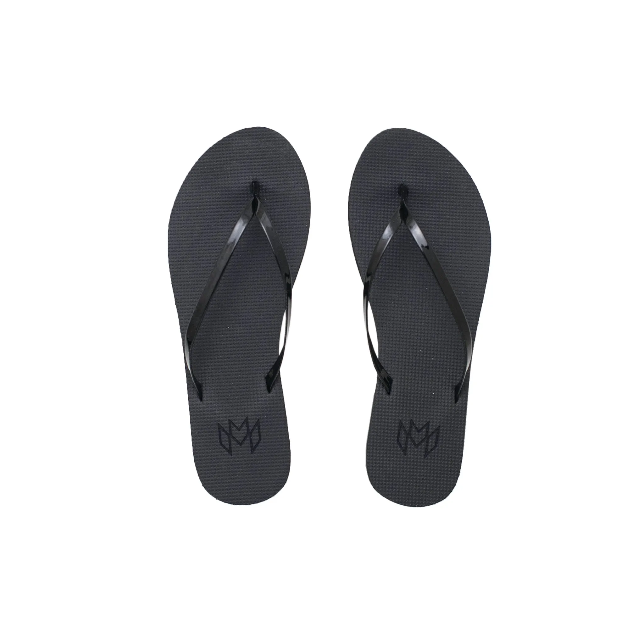 Malvados Lux Noir Flip Flops