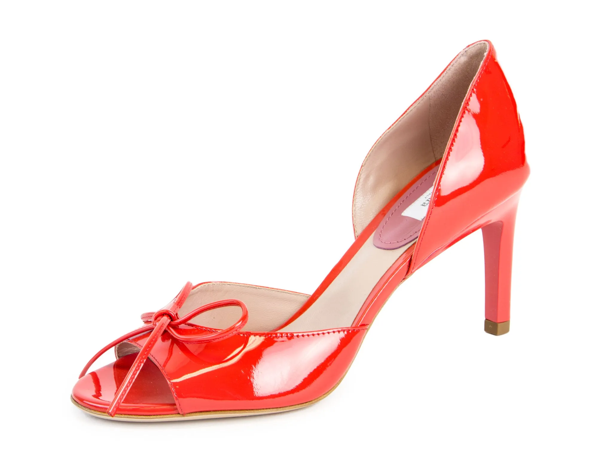 Max Mara Women's Lazio Patent Leather Sandals