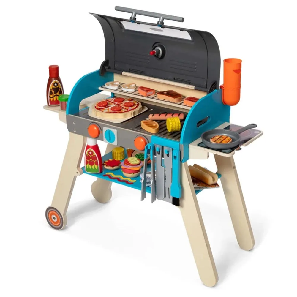 Melissa and Doug - Deluxe Grill & Pizza Play Set