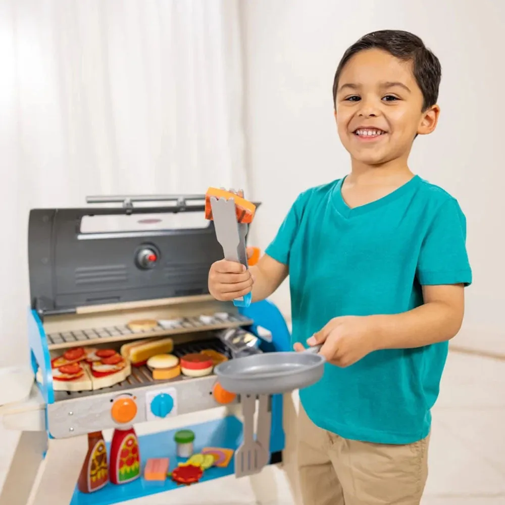 Melissa and Doug - Deluxe Grill & Pizza Play Set