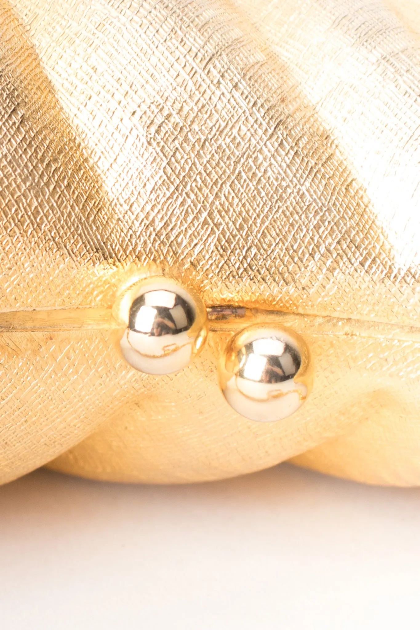 Metal Horn Shell Bag
