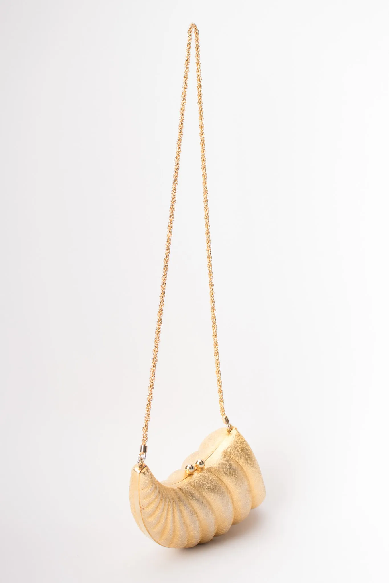Metal Horn Shell Bag