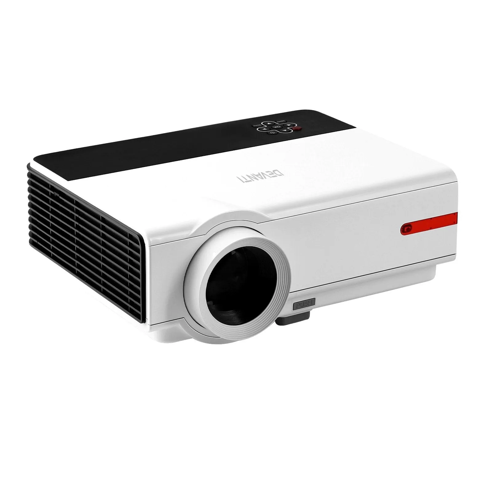 Mini Video Projector Portable HD 1080P 3200 Lumens Home USB VGA HDMI