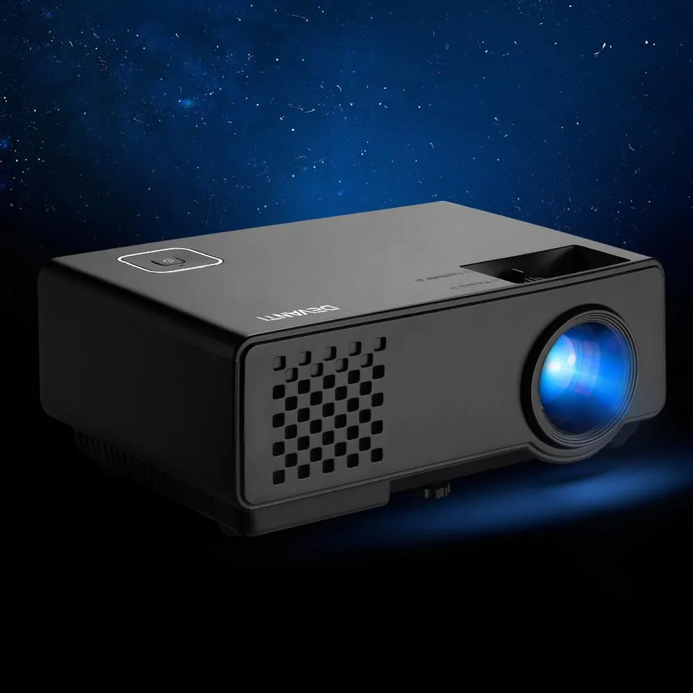 Mini Video Projector Wifi USB Portable 1000 Lumens HD 1080P Home Theater