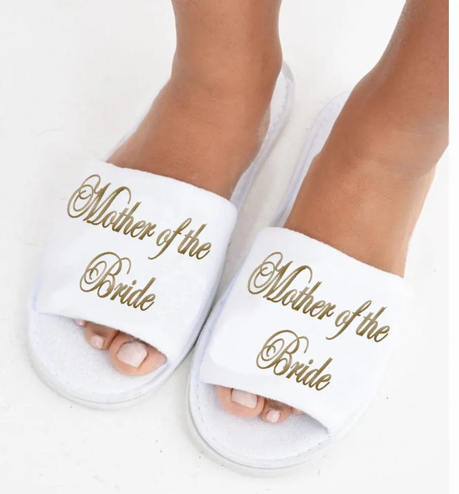 Mother of the Bride slippers