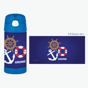 Nautical Ways Personalized Thermos Bottle