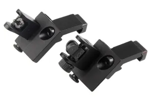 Offset Flip Up Iron Sights