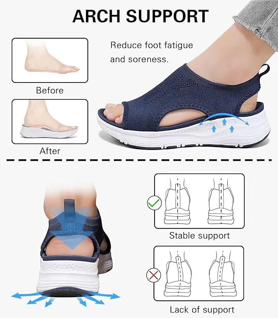 Orthopedic Open-toe & Slip-on Sandals