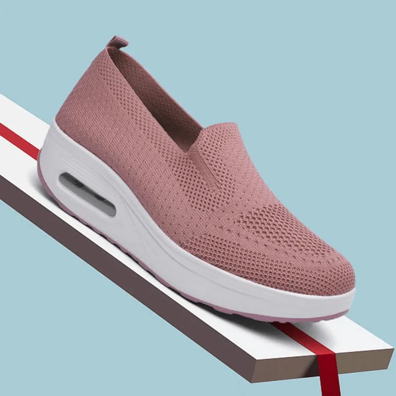 Orthopedic Rocker Sole Slip-on Shoes