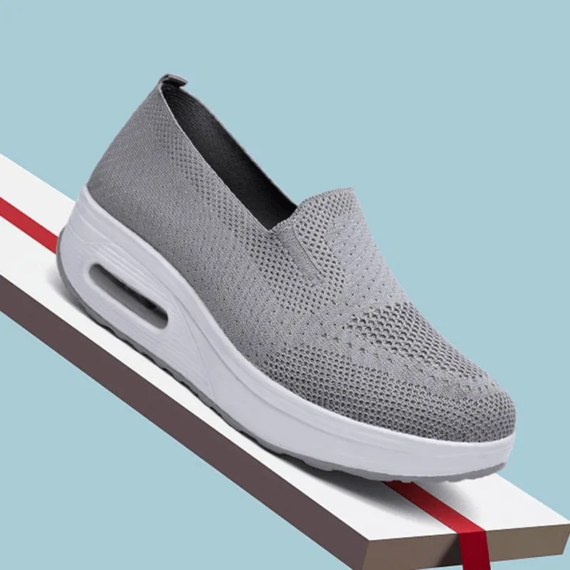 Orthopedic Rocker Sole Slip-on Shoes