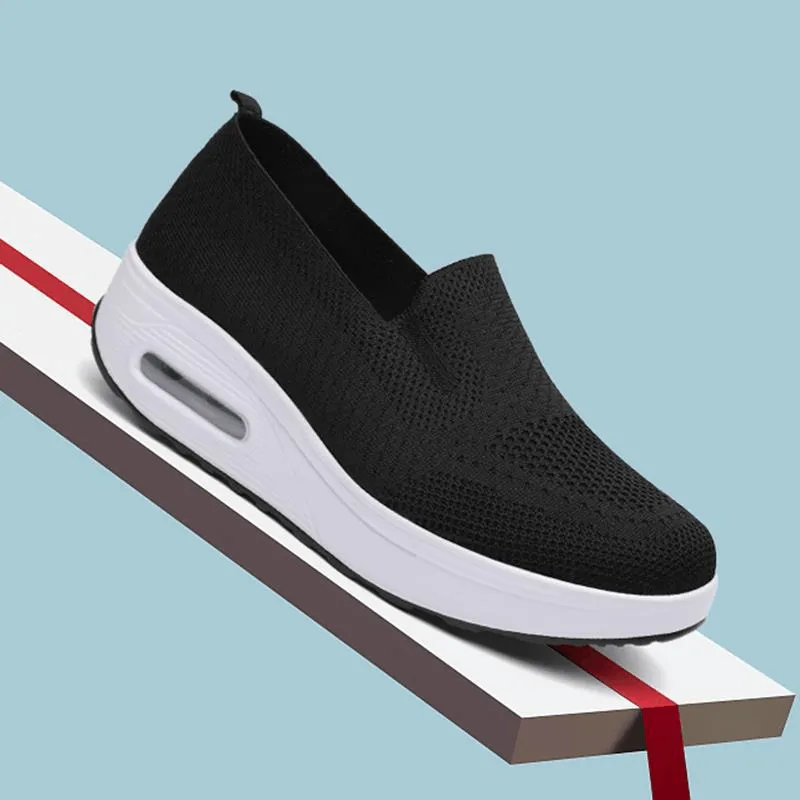 Orthopedic Rocker Sole Slip-on Shoes