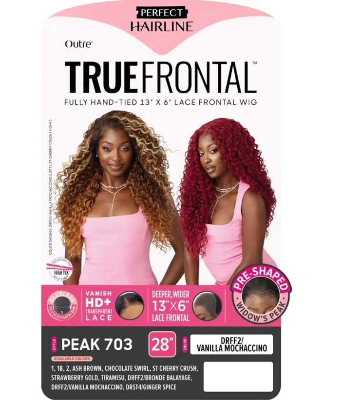 Outre Lace Frontal Wig Perfect Hairline Synthetic 13x6 TRUE FRONTAL - PEAK 703