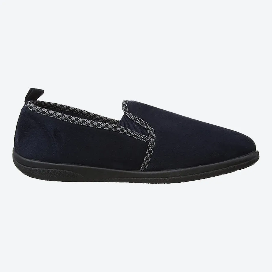 Padders Lewis Slipper für Herren, weite Passform