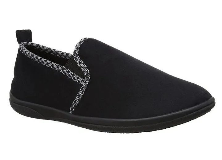 Padders Lewis Slipper für Herren, weite Passform