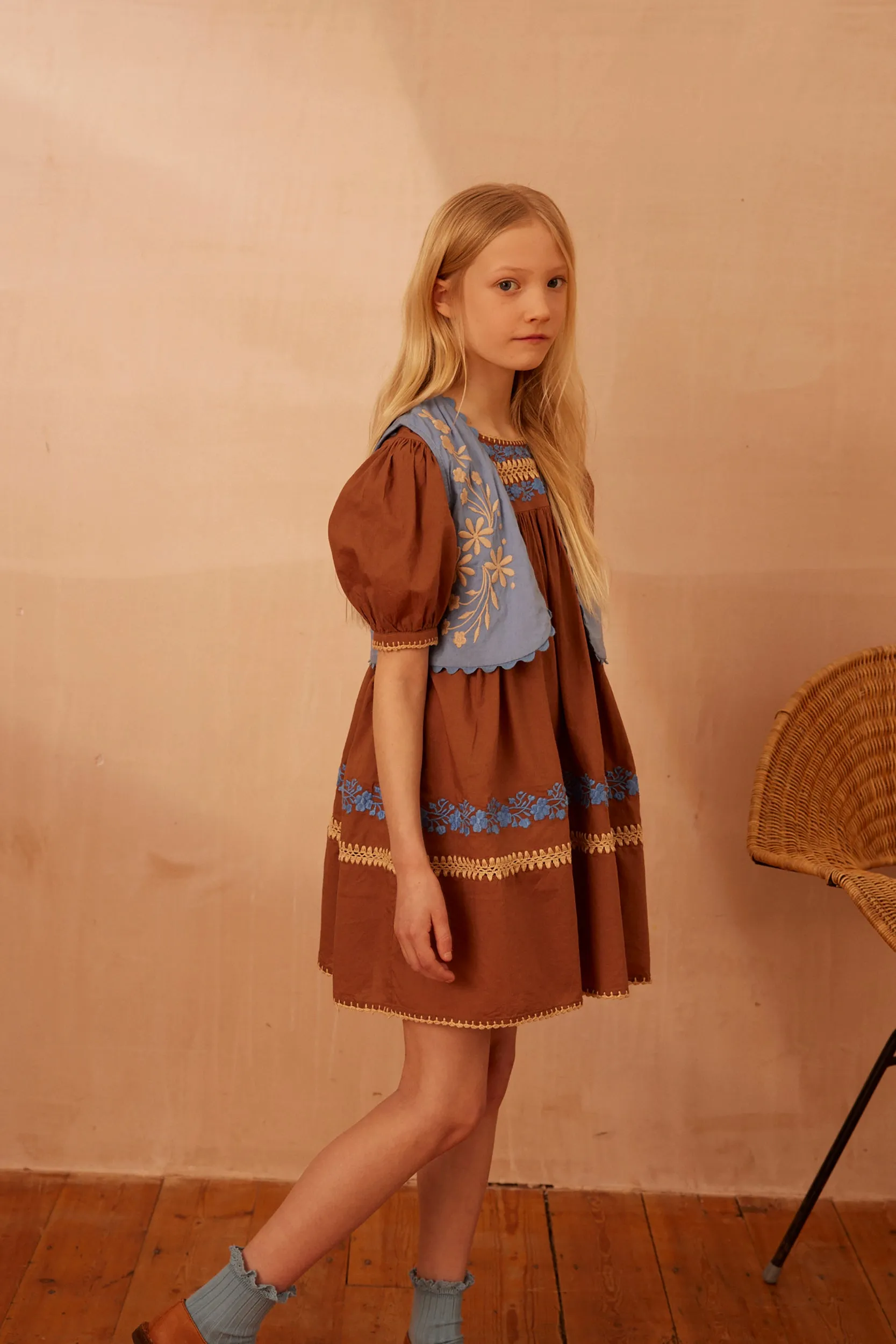 Patsy Dress - Nut
