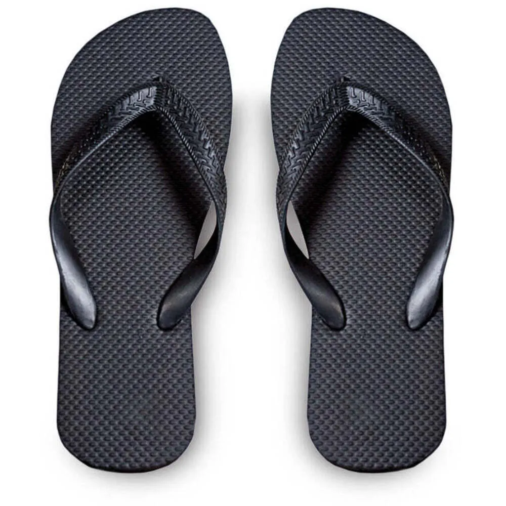 Pedi - Flips Flip Flops - Black - Medium / Case of 50