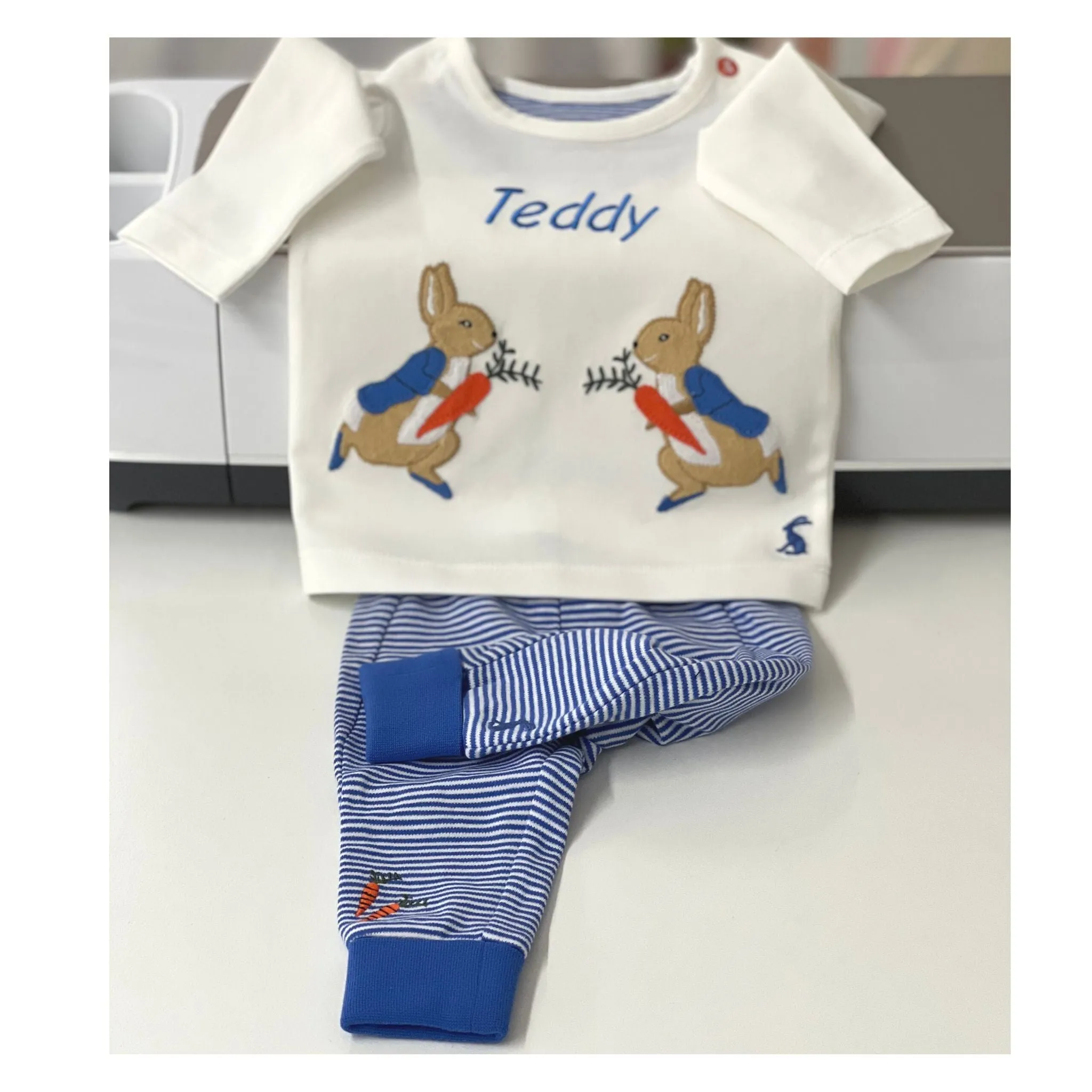 Peter Rabbit Organically Grown Appliqué Easter Gift Set