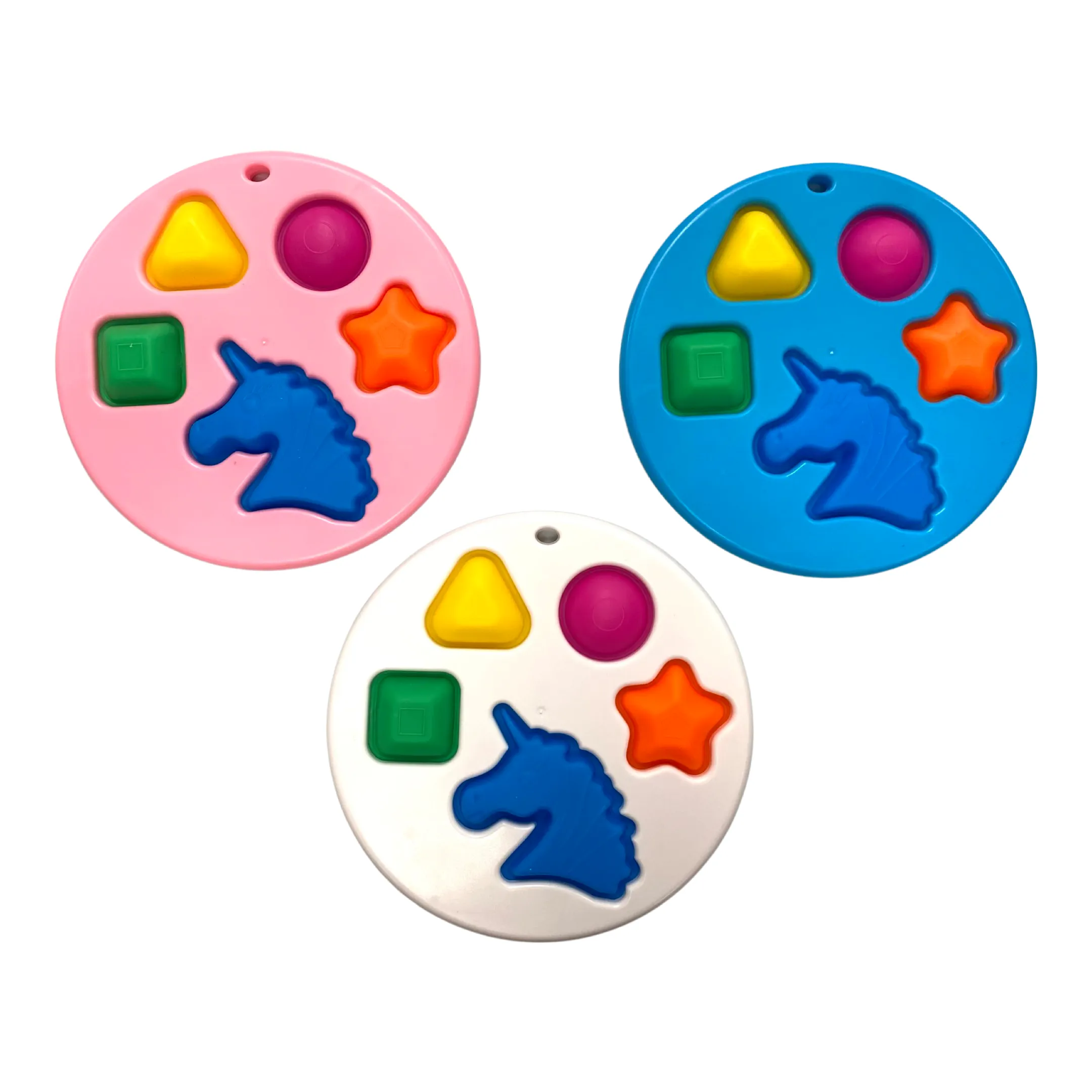 Pop It Art of Pop Fidget Toy Unicorn Full Circle - 3 Colors