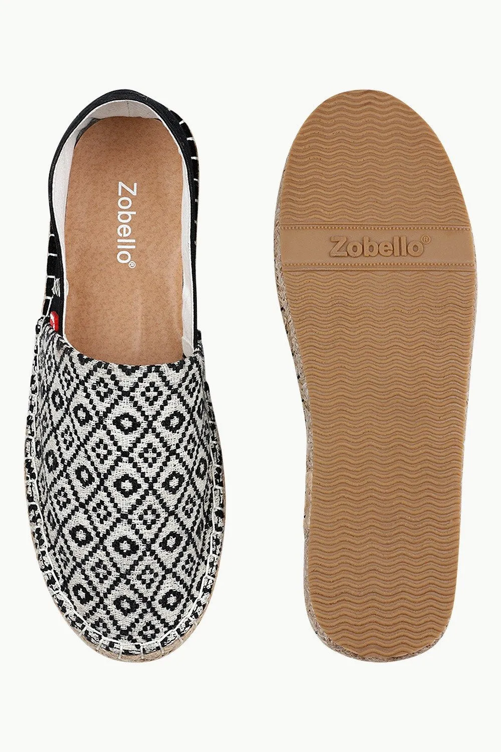 Print Block Summer Espadrilles