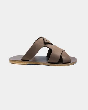 PSERIMOS - BROWN/BROWN SUEDE
