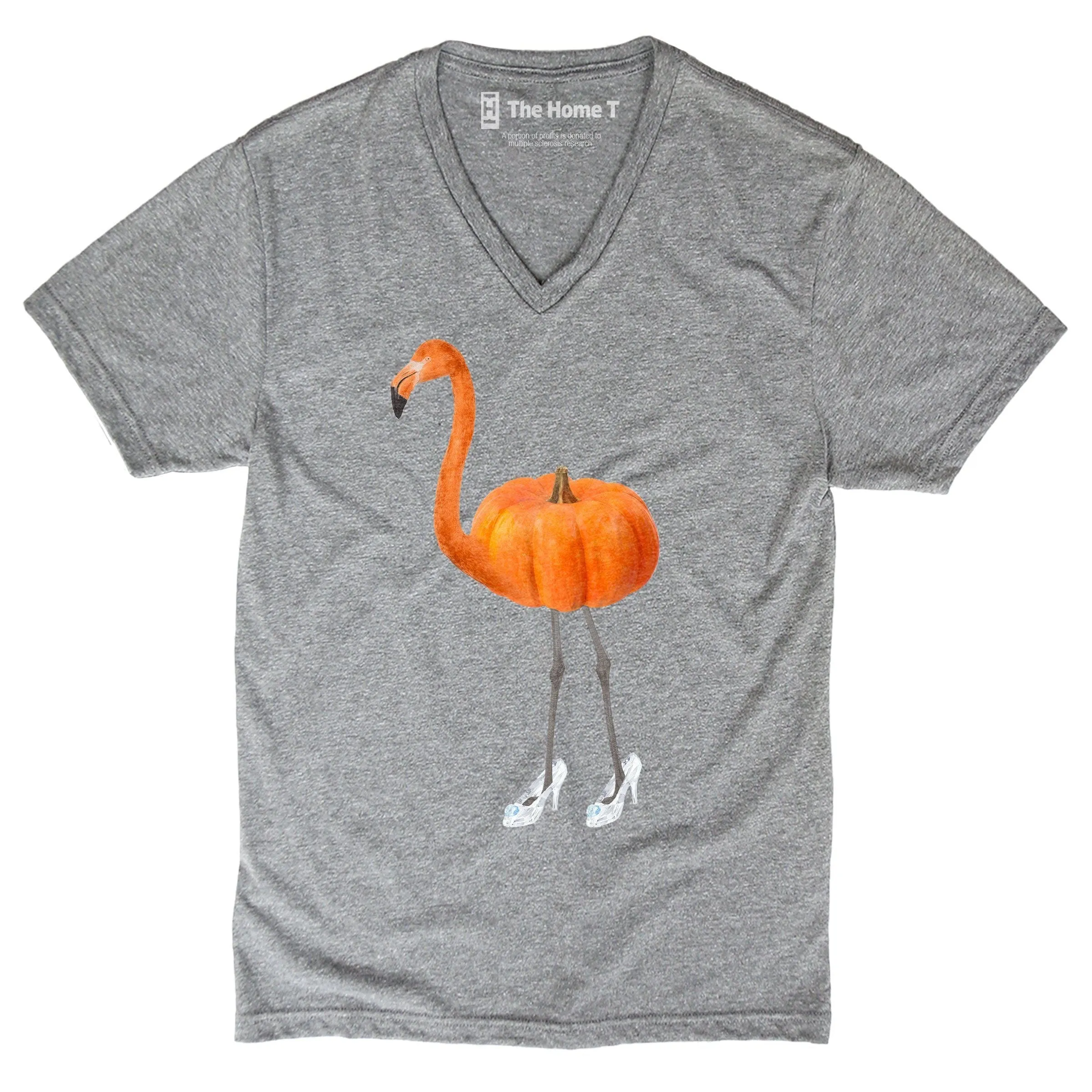 Pumpkin Flamingo