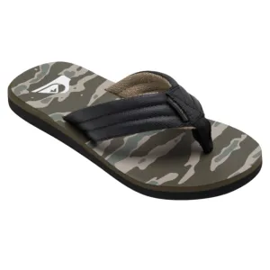 Quiksilver Boy's 8-16 Carver Print Youth Basic Sandal