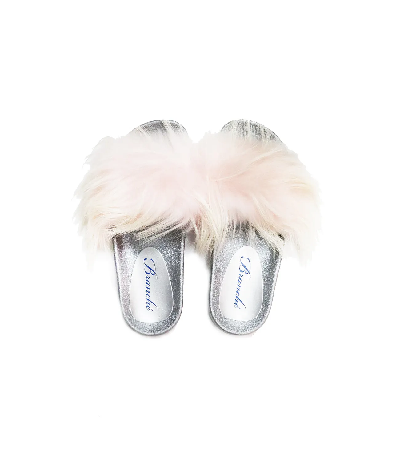 Raccoon Slippers - Blush