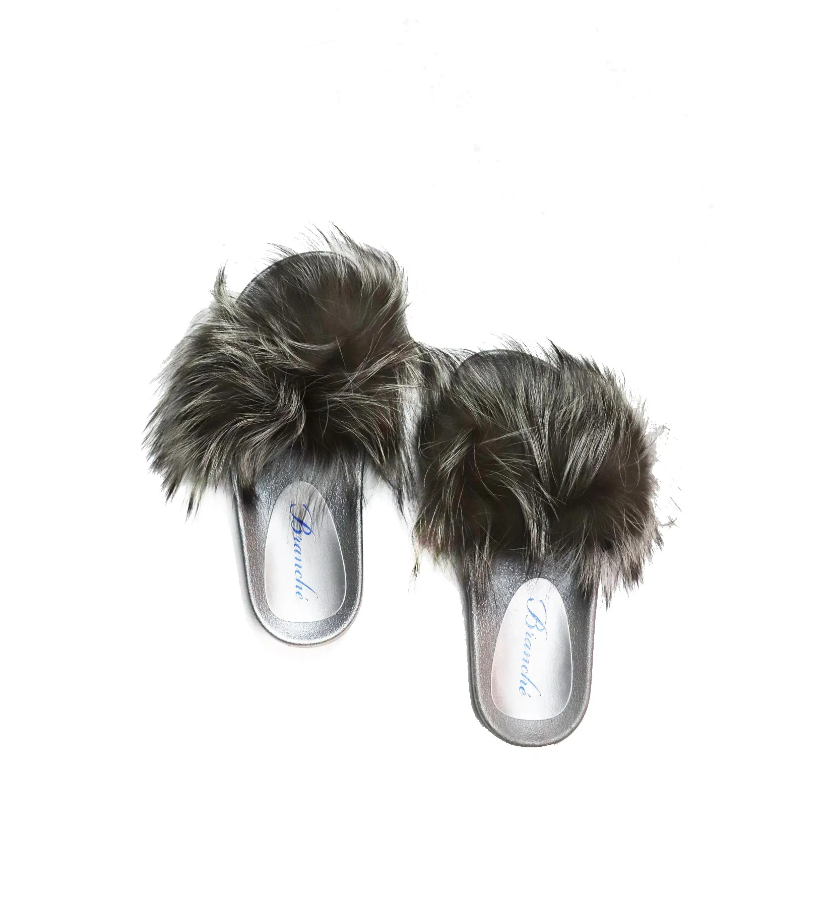 Raccoon Slippers - Blush